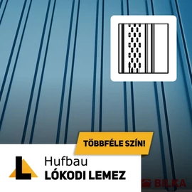 T8 Perforált trapézlemez Fényes 0.45
